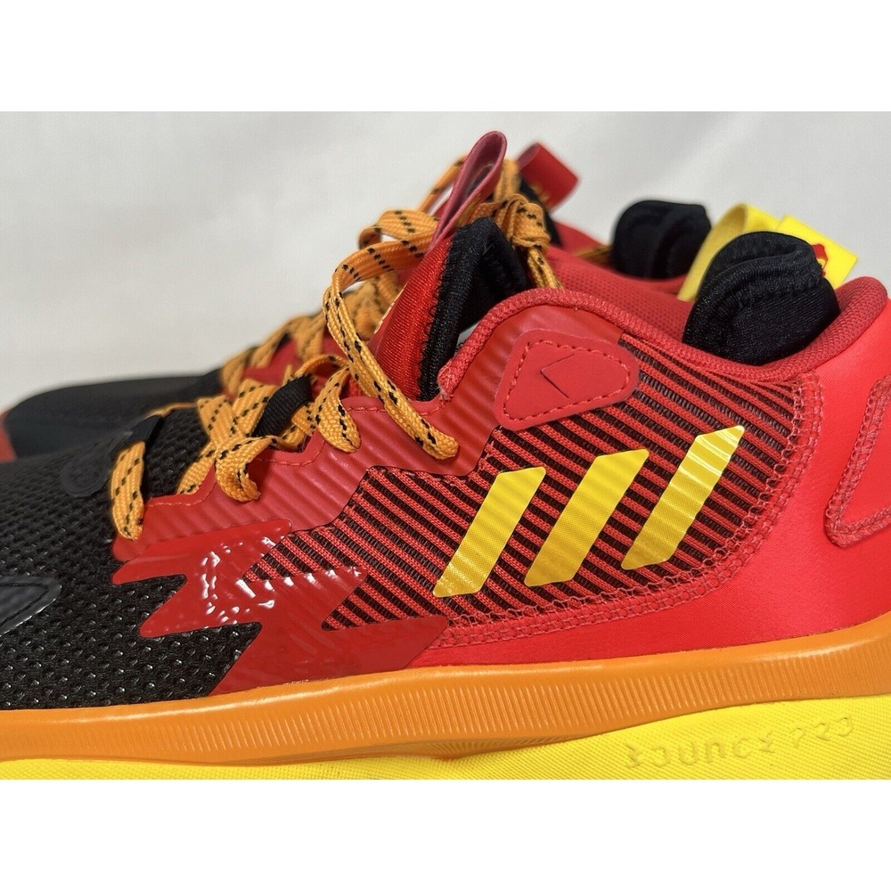 Adidas Dame 8 Mr. Incredibles Basketball Shoes Mens 6.5 Disney Pixar Red Yellow - Picture 11 of 15